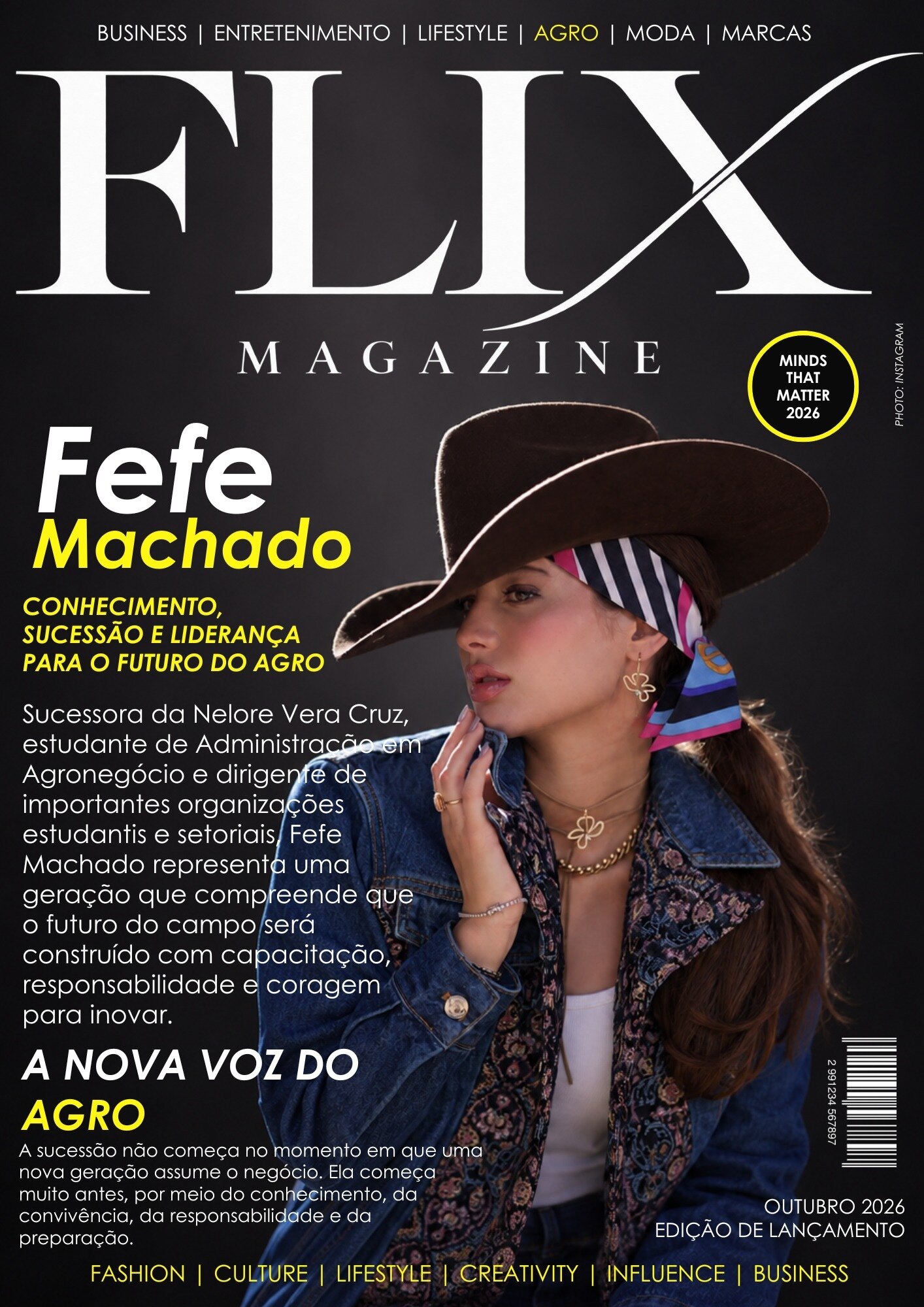 Capa FLIX — Fefe Machado