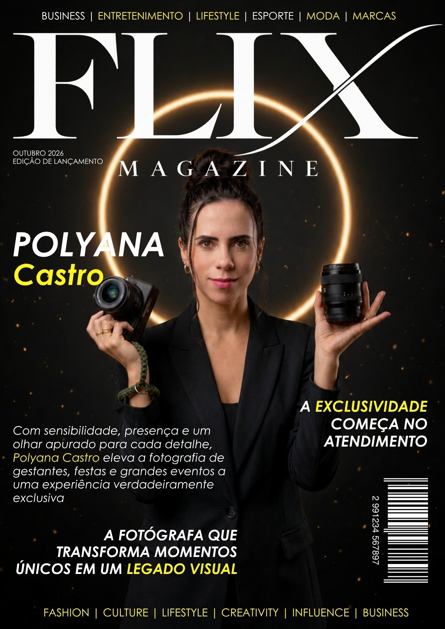 Capa FLIX — Polyana Castro