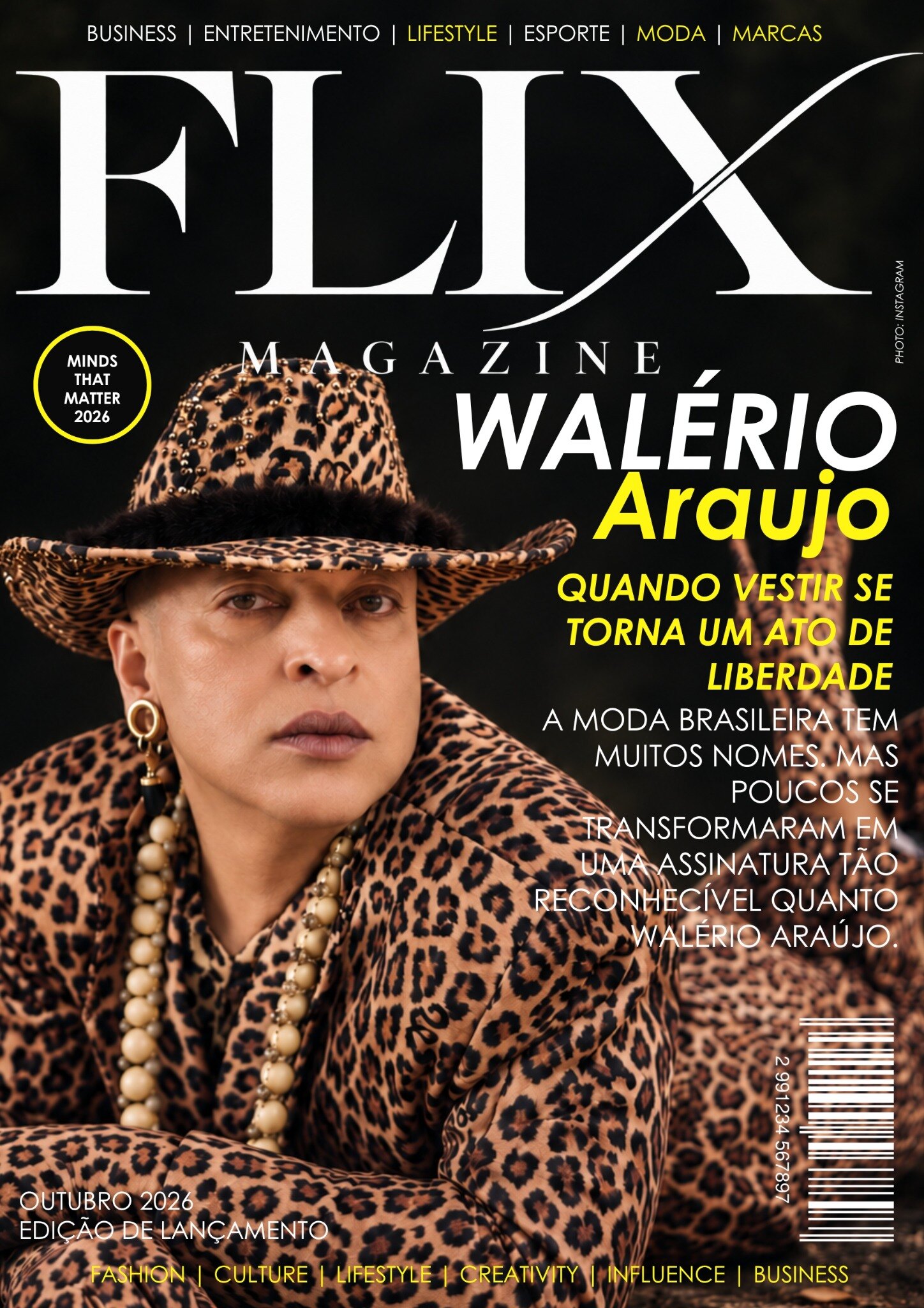 Capa FLIX — Walério Araújo